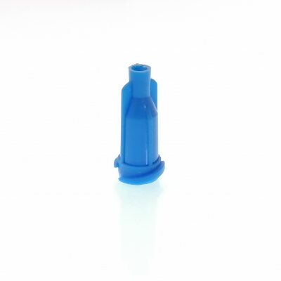 Syringe Cap, plastic cap for end of syringe, Blue